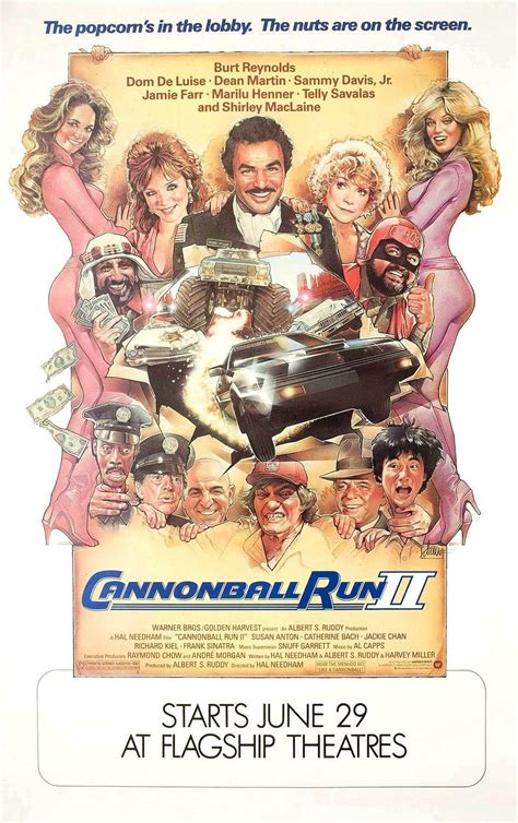 Cannonball Run 2 Burt Reynolds Dean Martin Frank Sinatra Music