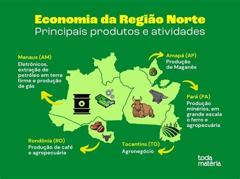 Economia Da Regi O Norte Toda Mat Ria