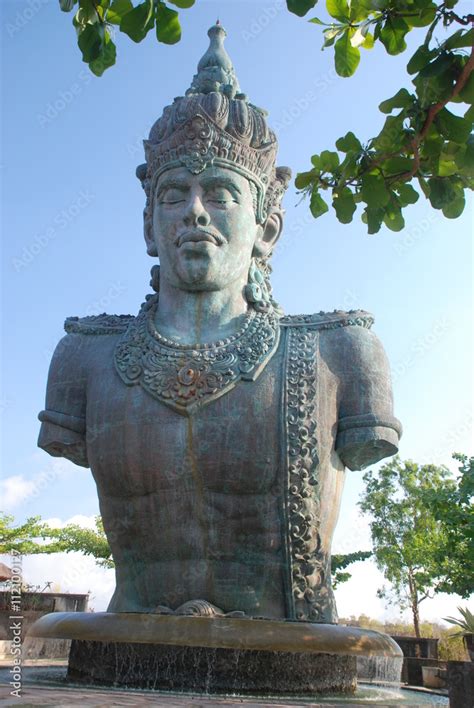 Garuda Wisnu Kencana Statue In GWK Cultural Park Bali Indonesia Stock