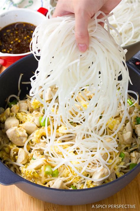 Easy Chicken Pad Thai A Spicy Perspective