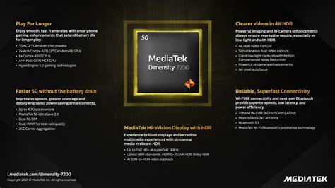 Mediatek Dimensity 7200 Vs Dimensity 1050 Vs Qualcomm Snapdragon 7 Gen