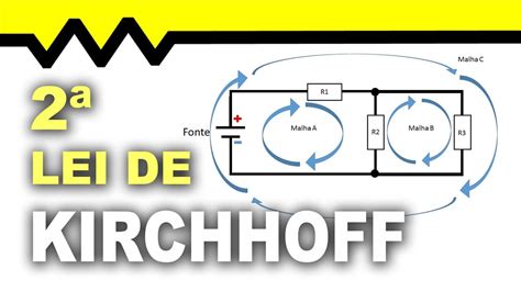 Segunda Lei De Kirchhoff Exercícios Resolvidos Youtube