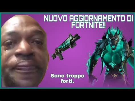 Nuovo Aggiornamento Su Fortnite Provo La Nuova Arma Mitica Youtube