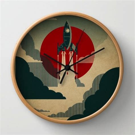 Os Wall Clocks Do Society6