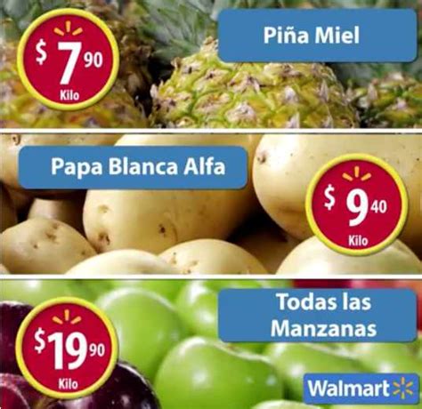 Walmart Martes De Frescura Frutas Y Verduras 12 De Abril