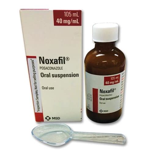 Noxafil Oral Suspension Posaconazole Oral Suspension Silk Pharmacy