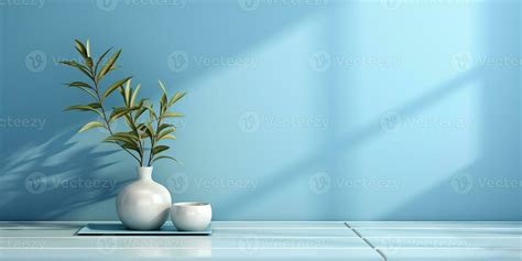 abstract light blue background suitable for product presentation. AI ...