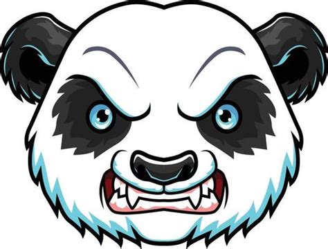 Angry Panda Vector Art, Icons, and Graphics for Free Download