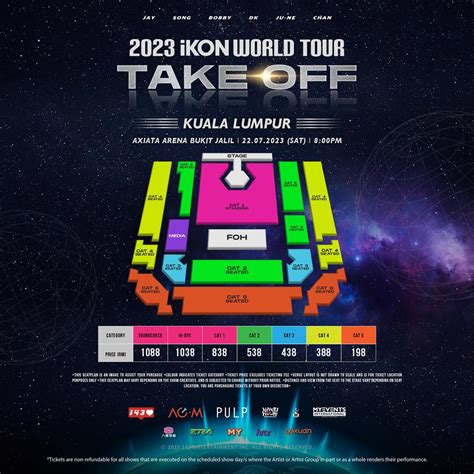 Ikon World Tour Take Off In Kuala Lumpur Ticket U