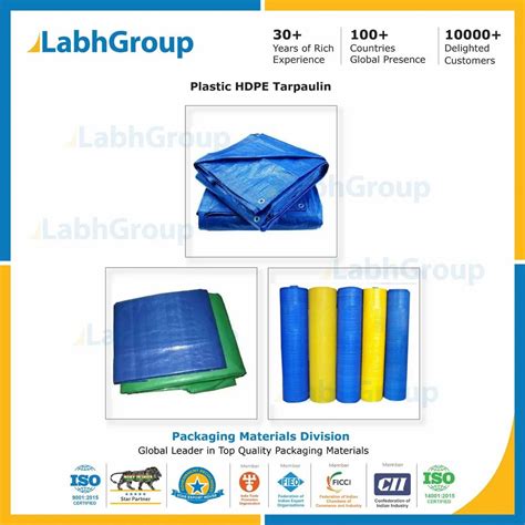 Ldpe Coated Plastic Hdpe Tarpaulin Sheet Waterproof Cover For