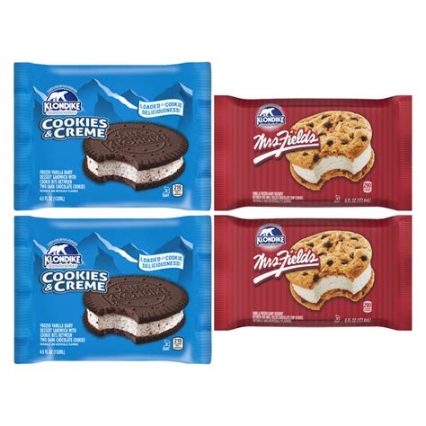 Mrs Fields Cookie Ice Cream Sandwich Bundle 3ct Ice Cream Fast Delivery By App Or Online