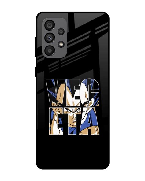 Buy Vegeta Clipart Premium Glass Case For Samsung Galaxy A73 5G Shock