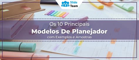 Os Principais Modelos De Planejador Exemplos E Amostras