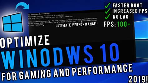 How To Optimize Windows 10 For Gaming And Performance FPS Boost