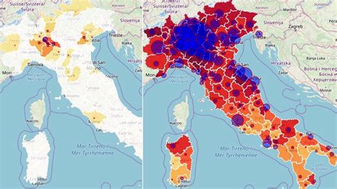 Coronavirus Mappa Interattiva Con Casi Incidenza Terapia Intensiva