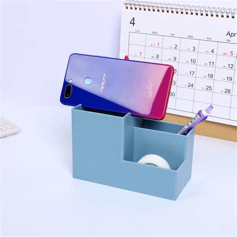 JIANWU 1pc Creative Multi Function Penholder Desktop Debris Storage Box