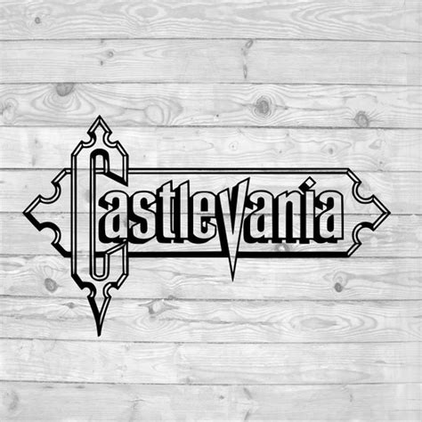 Castlevania Logo SVG Instant Download Svg Png Dxf Cricut | Etsy