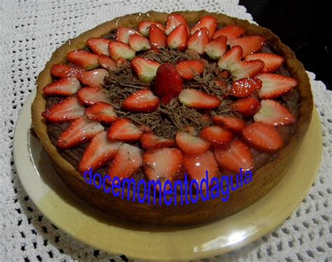 Doce Momento Da Gula Torta Mousse Morango