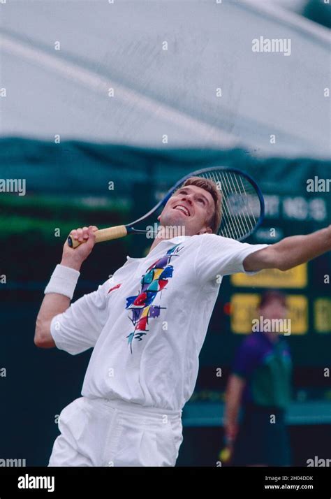 Swedish Tennis Player Christian Bergstrom S Stock Photo Alamy