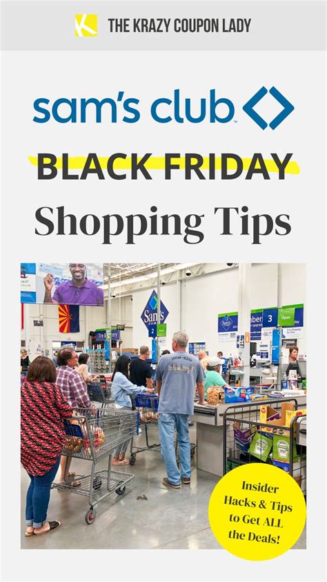 Sam S Club Black Friday Shopping Tips From The Krazy Coupon Lady