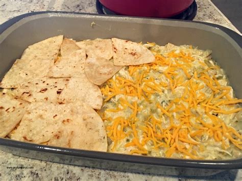 Easiest Green Enchilada Casserole My Turn For Us