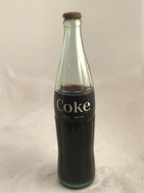 RARE 50 Year Old Unopened Coke Coca Cola 1 Pint 10 Ounce NEVER Used