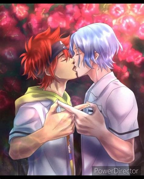 Reki X Langa Video Anime Kiss Anime Anime Guys