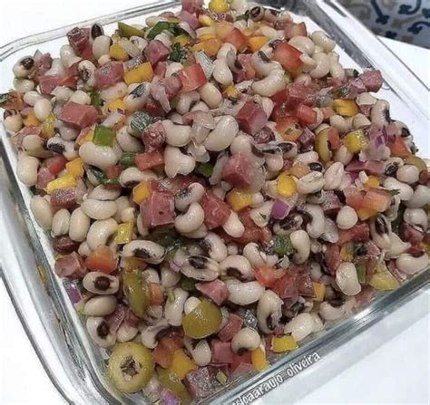 salada de feijão fradinho delicioso Receitas de mamãe