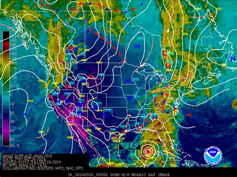 WPC North American Surface Analyses