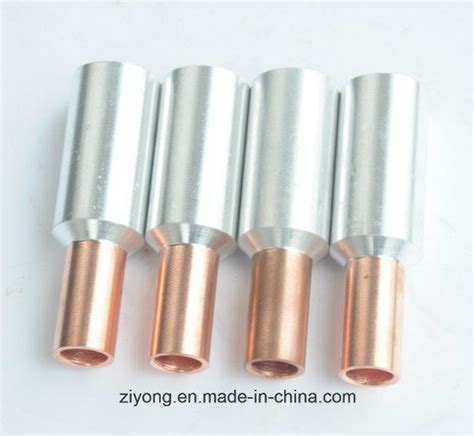 Aluminium And Copper Bimetal Ferrule Connector Cable Link Sleeve