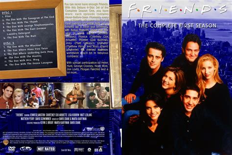 Friends Season 1 Discs 1 2 Tv Dvd Custom Covers 5790friends