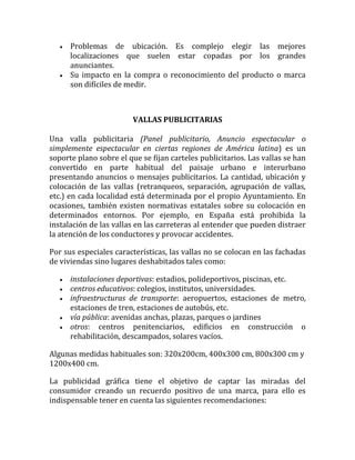 Plan De Medios Vallas Publicitarias Yara Yesica Yessica PDF