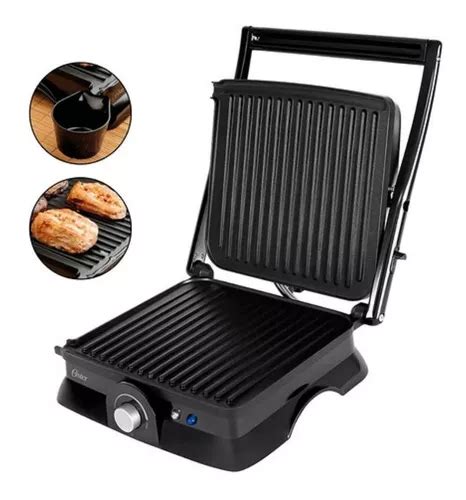 Grill Oster Antiaderente Elétrico Multiuso 2 Em 1 Ogrl210