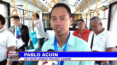 DOST Turns Over PH Made Hybrid Train To PNR Video Dailymotion