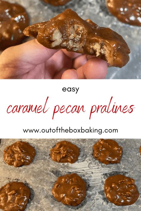 Delicious Pralines From Out Of The Box Baking Recipe Creamy