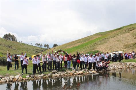 D A Mundial Del Agua Inauguran Dos Reservorios Artesanales De Agua En