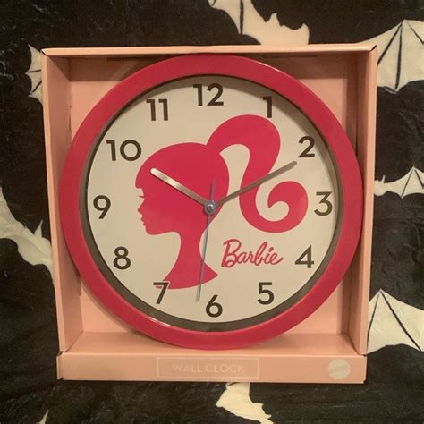 Barbie Wall Decor Barbie Wall Clock New In Box Poshmark