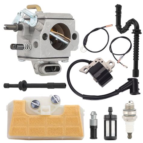 Hipa Carburetor With Air Filter Kit For Sthil Ms Ms Ms