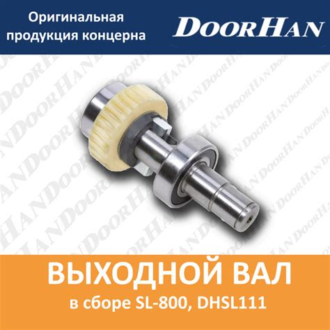 Выходной вал в сборе (SL-800) - купить с доставкой по выгодным ценам в ...