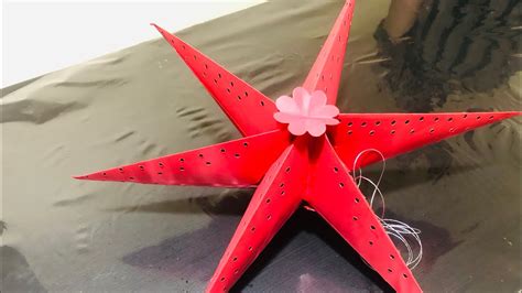 How To Make Paper Star Diy Paper Craft Christmas Decorations