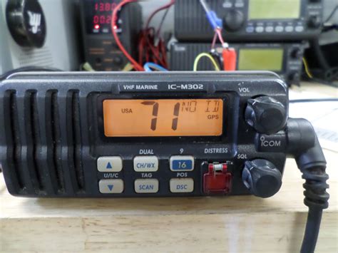 Icom Ic M Compact Marine Vhf Radio Fully Tested Max Marine