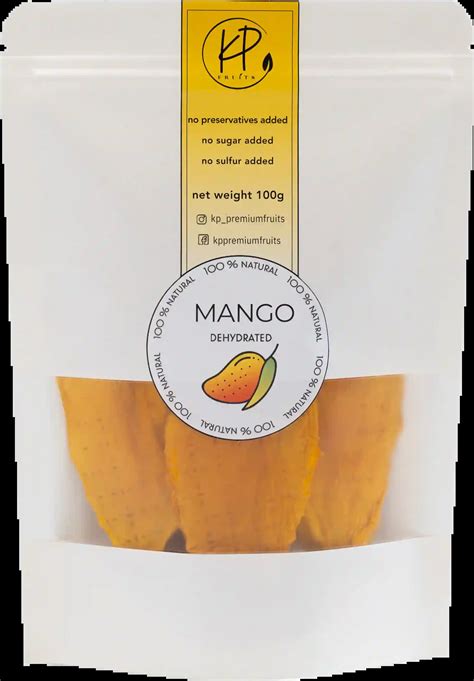 Dried Mango No Sugar Added No Preservatives Healthy Snacks