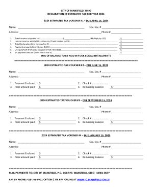 Fillable Online 2023 Business Estimated Tax Voucher Form Pdf Fax Email