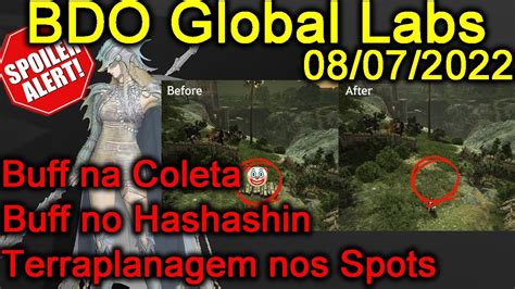 BDO Global Labs Buff Hashashin Pequeno Buff na Coleta Nova Função