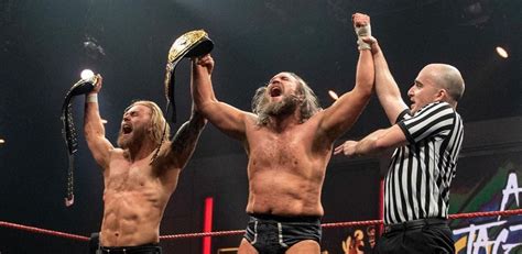 Moustache Mountain Become Tag Team Champions On WWE NXT UK