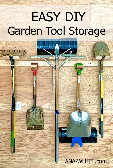 Garden Tool Storage | Ana White