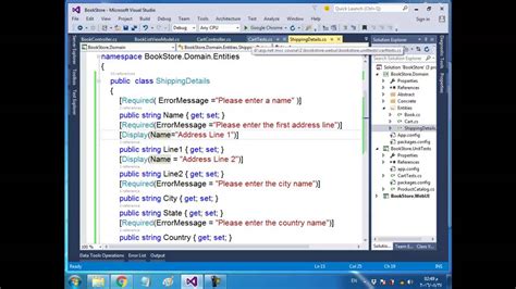 Asp Net Mvc Course Bookstore Real Application Submitting Orders Unit