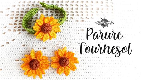 Crochet Bijoux Tournesol Tuto Parure Fleur Earrings Crochet Youtube