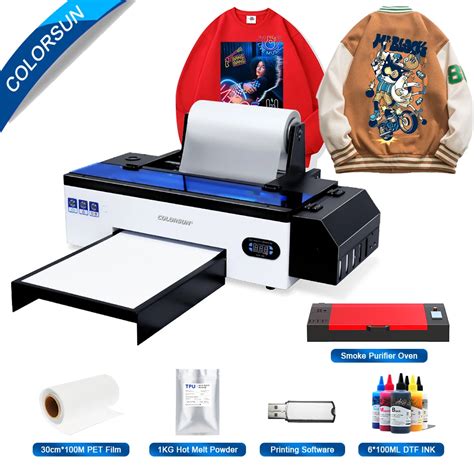 Colorsun A3 Dtf Printer For Epson R1390 T Shirt Printing Machine