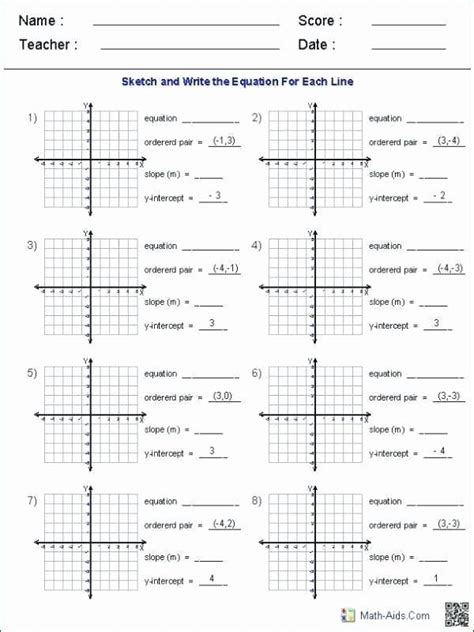 Kuta Worksheet Algebra 1